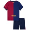 Maillot de Supporter FC Barcelone ColdPlay Domicile 2024-25 Pour Enfant